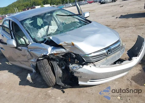 2012 Honda Civic Lx z USA, uszkodzony, nr VIN 19XFB2F5XCE361430